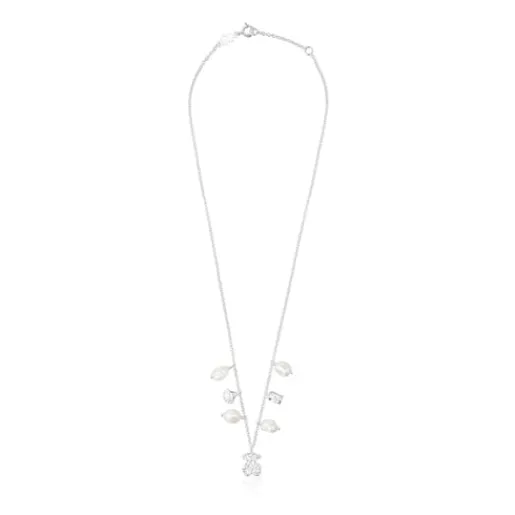 Collar de plata y perlas Oceaan^TOUS New
