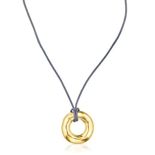 Collar donut con baño de oro 18 kt sobre plata Luah^TOUS Outlet