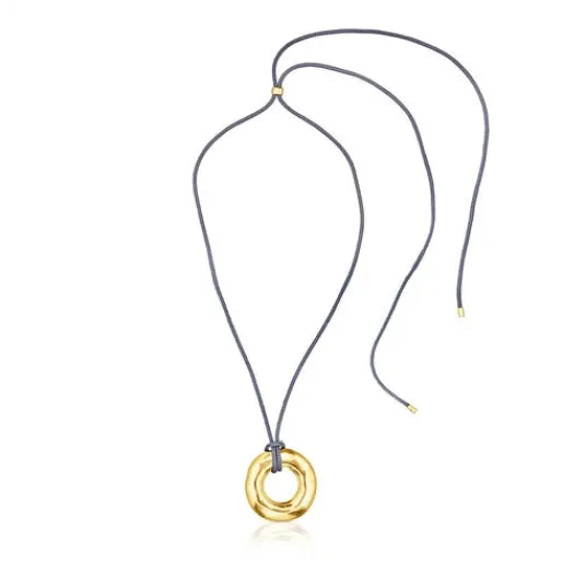 Collar donut con baño de oro 18 kt sobre plata Luah^TOUS Outlet