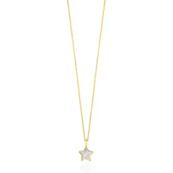 Collar estrella de oro y nácar XXS^TOUS