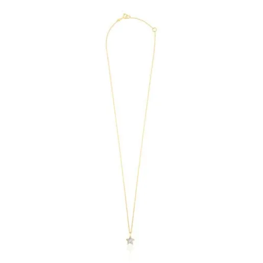 Collar estrella de oro y nácar XXS^TOUS