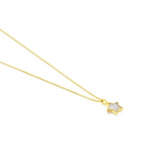 Collar estrella de oro y nácar XXS^TOUS