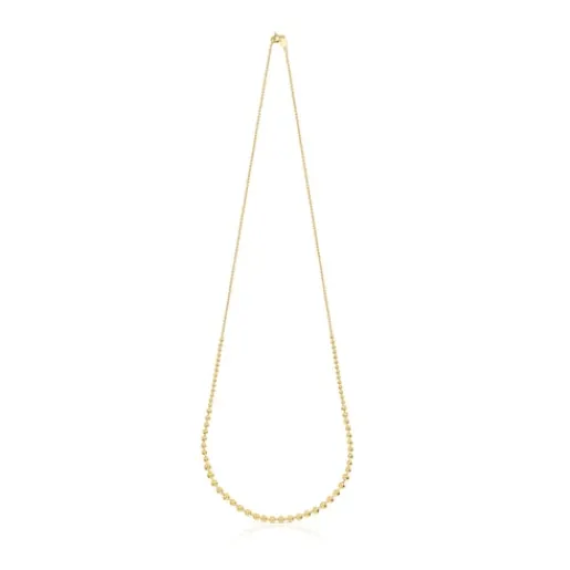 Collar largo con baño de oro 18 kt sobre plata Gloss^TOUS Clearance