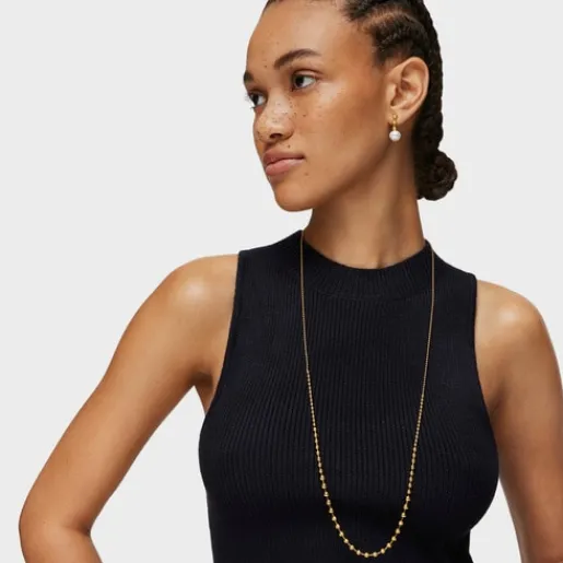 Collar largo con baño de oro 18 kt sobre plata Gloss^TOUS Clearance