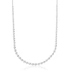Collar largo de plata Gloss^TOUS