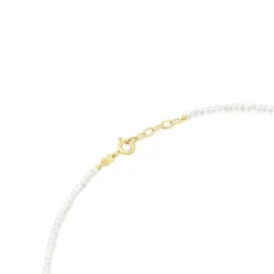 Collar Mama con baño de oro 18 kt sobre plata y perlas cultivadas Mama^TOUS Sale