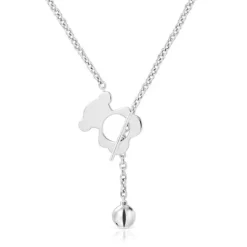 Collar mediano oso de plata I-Bear^TOUS Clearance