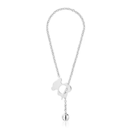 Collar mediano oso de plata I-Bear^TOUS Clearance