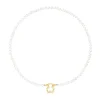 Collar oso de oro y perlas Hold^TOUS