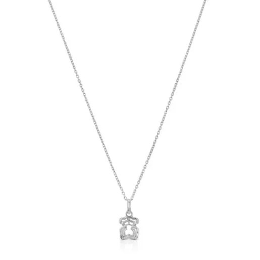 Collar triple oso de plata Bickie^TOUS Discount