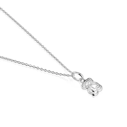 Collar triple oso de plata Bickie^TOUS Discount