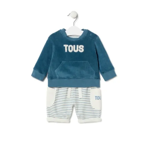 Conjunto de bebé Classic azul^TOUS Clearance