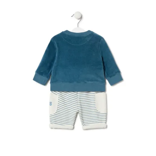 Conjunto de bebé Classic azul^TOUS Clearance