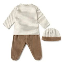 Conjunto de bebé de recién nacido Classic beige^TOUS