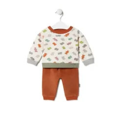 Conjunto de niño osos multicolor Grey crudo^TOUS Clearance