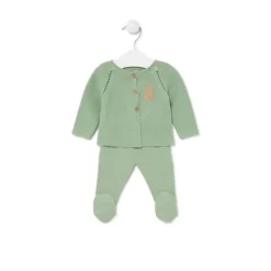 Conjunto de punto de bebé Tricot bruma^TOUS New