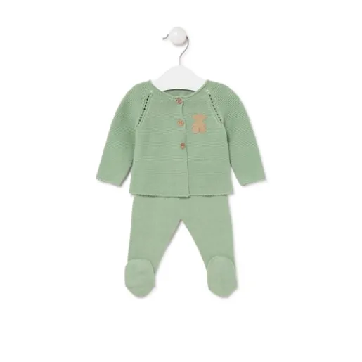 Conjunto de punto de bebé Tricot bruma^TOUS New
