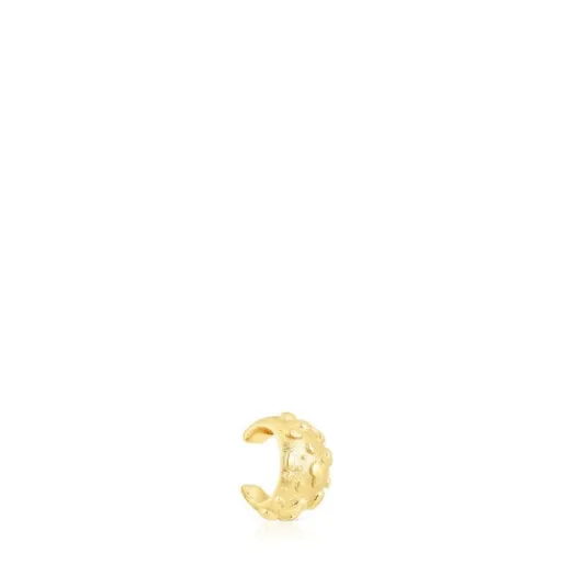 Earcuff con baño de oro 18 kt sobre plata Dybe^TOUS Outlet