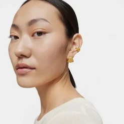 Earcuff con baño de oro de 18 kt sobre plata Grain^TOUS Best
