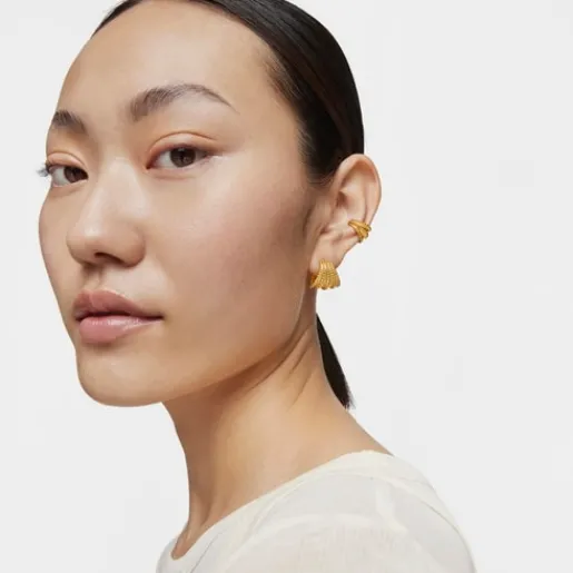 Earcuff con baño de oro de 18 kt sobre plata Grain^TOUS Best