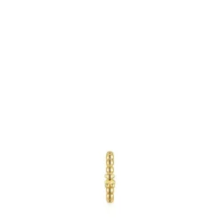 Earcuff oso con baño de oro de 18 kt sobre plata Gloss^TOUS