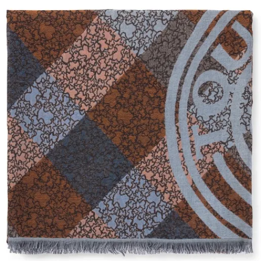 Foulard Kaos Mini Stamp de jacquard^TOUS Discount