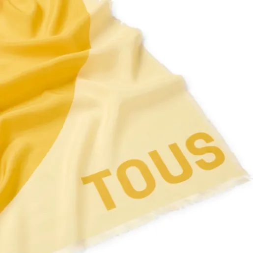 Foulard mostaza Blurry Heart^TOUS Hot