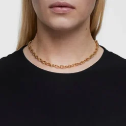 Gargantilla barbada con baño de oro 18 kt sobre plata Cachito Mío^TOUS Clearance