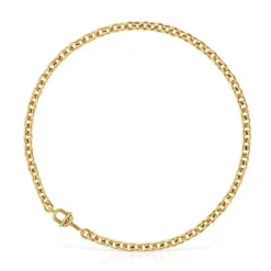 Gargantilla cadena con baño de oro 18 kt sobre plata MANIFESTO^TOUS Outlet