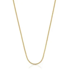 Gargantilla con baño de oro de 18 kt sobre plata 45 cm Chain^TOUS Sale