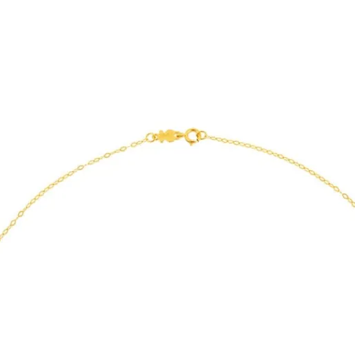 Gargantilla de oro con anillas ovales, 40 cm Chain^TOUS Best