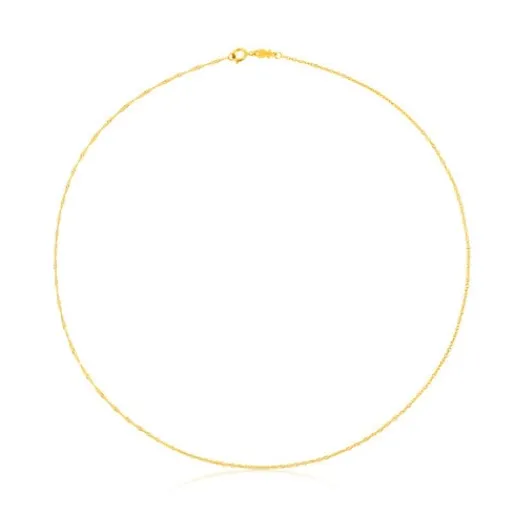 Gargantilla de oro cordón, 40 cm Chain^TOUS Sale