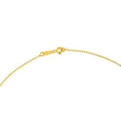 Gargantilla de oro de bolas de 1,2 mm, 45 cm Chain^TOUS Hot
