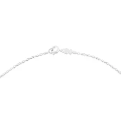 Gargantilla de plata con anillas ovales, 45 cm Chain^TOUS