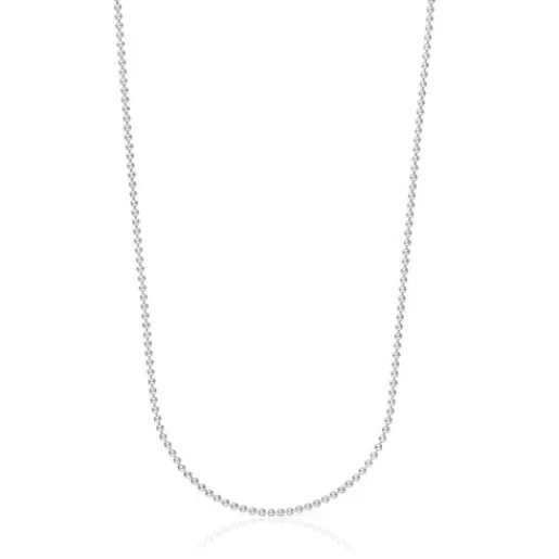 Gargantilla de plata con bolas 60 cm Basics^TOUS Best