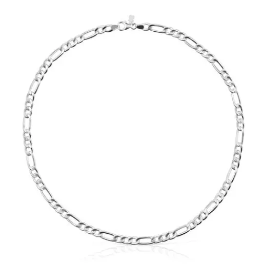 Gargantilla mix barbada de plata Chain^TOUS Best