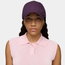 Gorra morada Logo Metal^TOUS Online