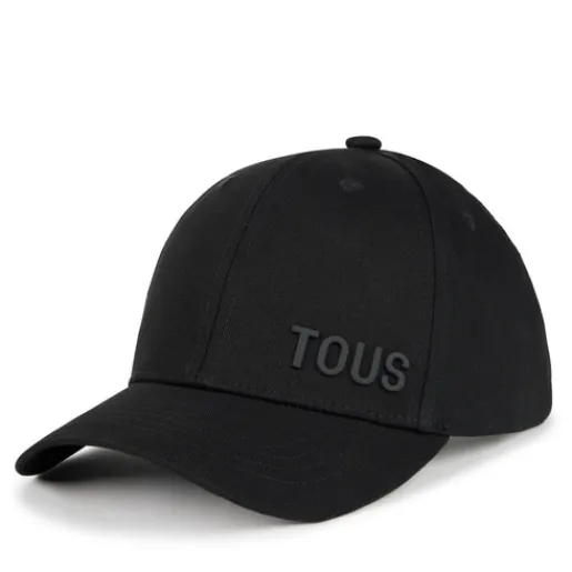 Gorra negra Logo Metal^TOUS Hot