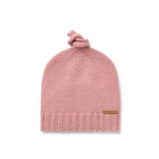 Gorro con nudo de bebé Tricot rosa^TOUS New
