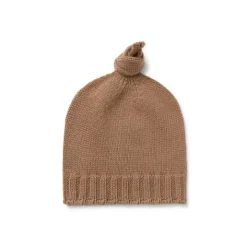 Gorro con nudo de bebé Tricot beige^TOUS Clearance
