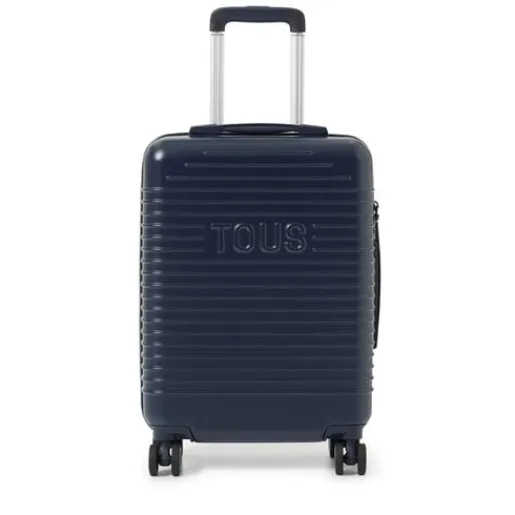 Maleta azul marino Travel^TOUS Sale