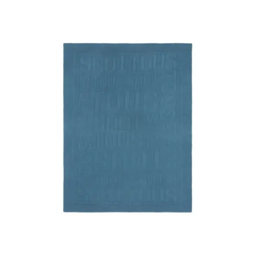 Manta de bebé Nilo logo azul^TOUS Clearance