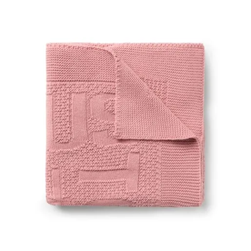 Manta de bebé Nilo logo rosa^TOUS Online