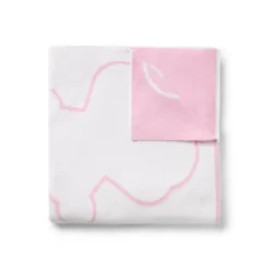 Manta de bebé reversible Nilo multi motivos rosa^TOUS New