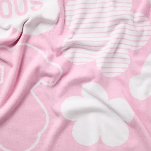 Manta de bebé reversible Nilo multi motivos rosa^TOUS New