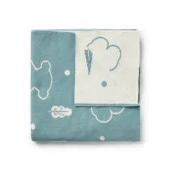 Manta de bebé reversible Nilo osos azul^TOUS Best