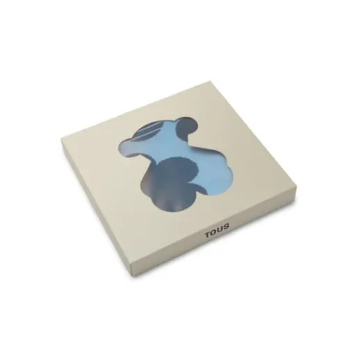 Manta de bebé reversible Nilo multi motivos azul^TOUS Clearance