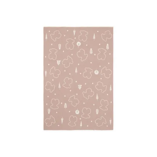 Manta de bebé reversible Nilo osos rosa^TOUS Clearance
