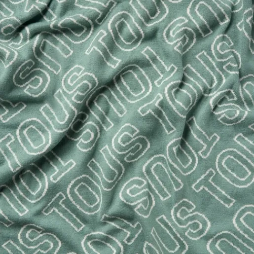 Manta de bebé reversible Nilo logo bruma^TOUS Online