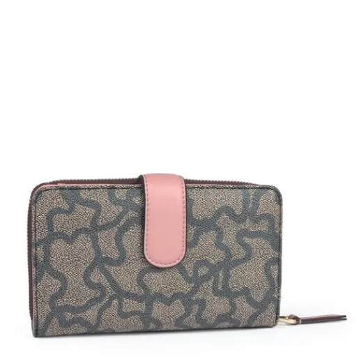 Mediana Billetera Kaos Icon Multi - Rosa^TOUS New